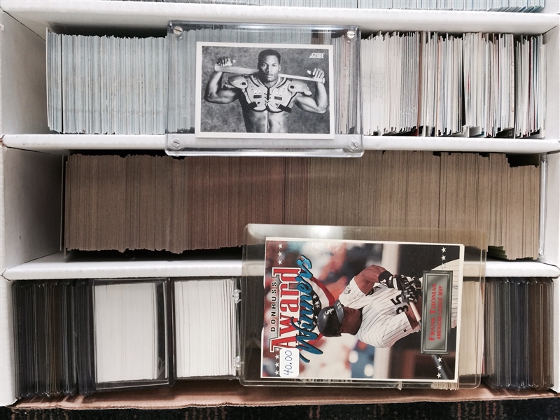 Bulk Lot of 10,000+ Baseball Cards